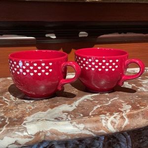 Two Ceramic ♥️ Cups